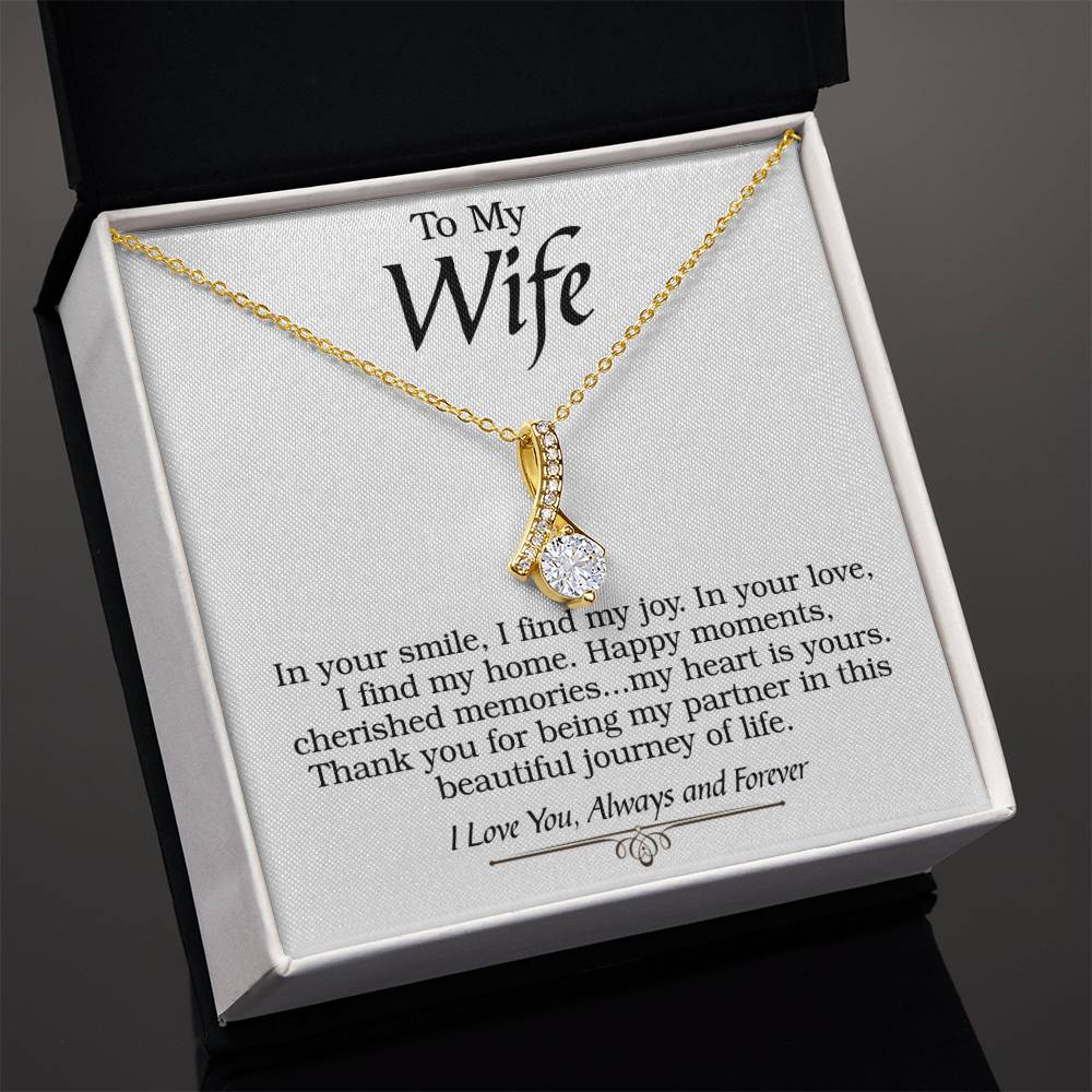Wife - In Your Smile - Alluring Beauty Necklace