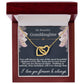 Granddaughter - Beautiful Chapter - Interlocking Hearts Necklace